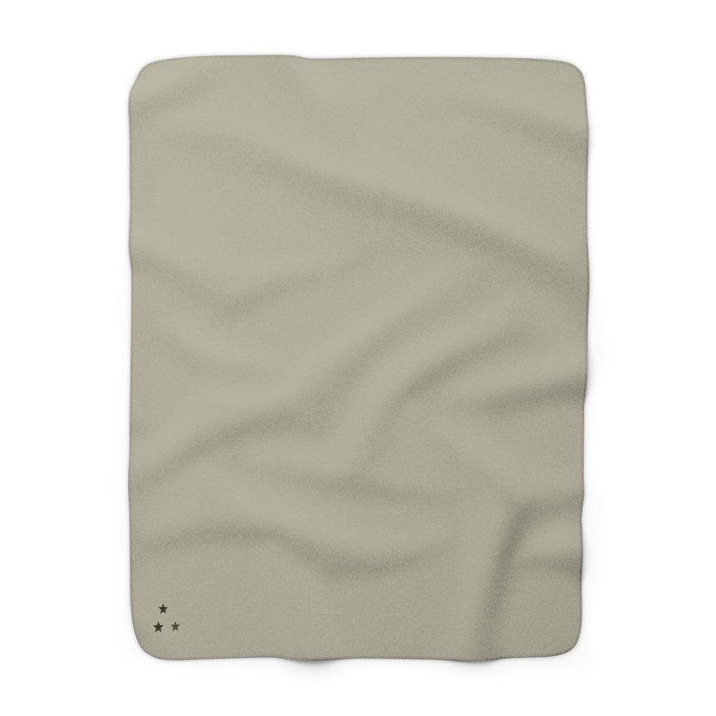 Sherpa Fleece Blanket "Tripple Star"