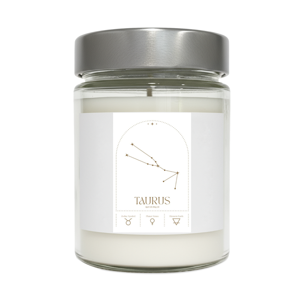 Zodiac Candle - Taurus, 9oz