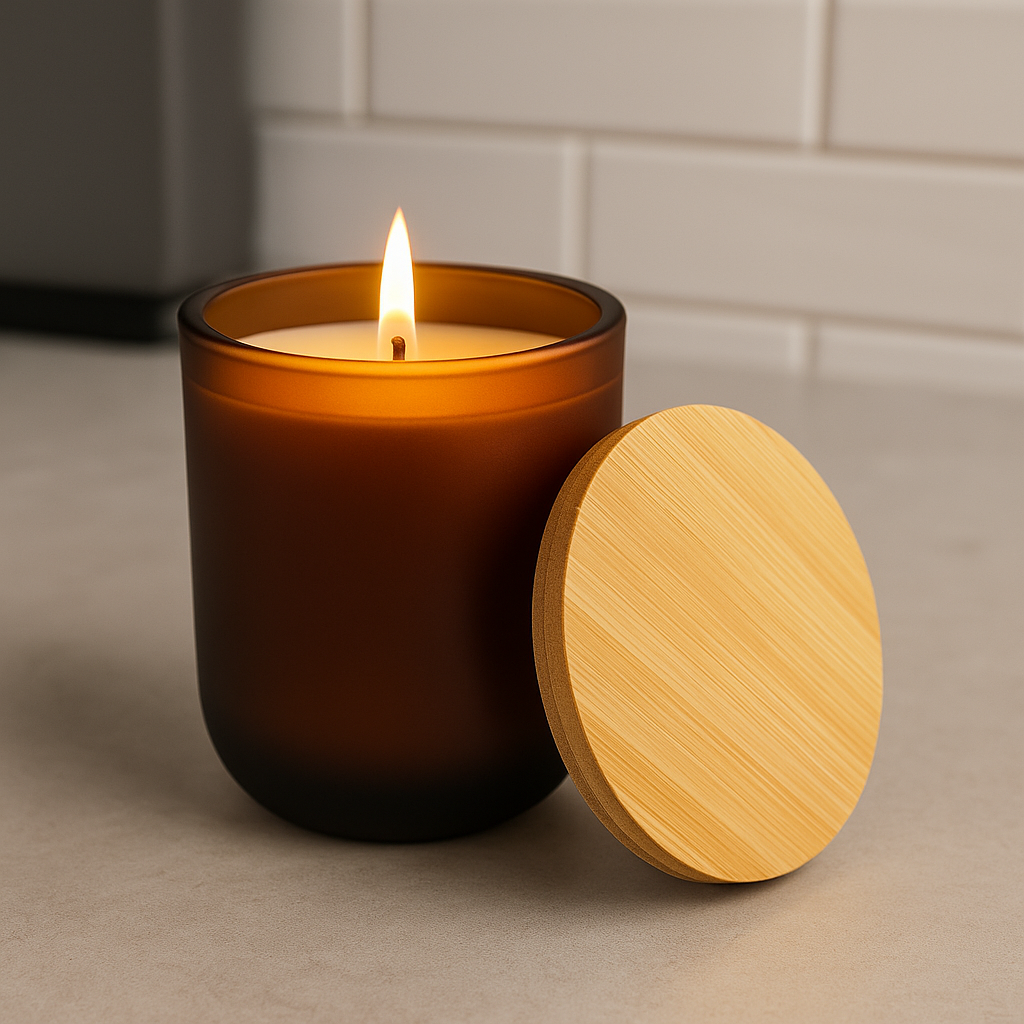 Scented Soy Candle, 14oz ("Never regret anything that made you smile." — Mark Twain)