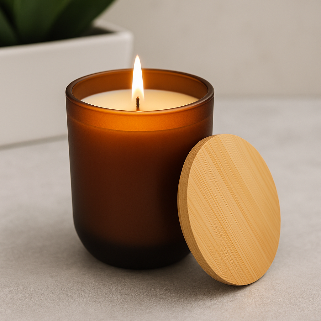 Scented Soy Candle, 14oz ("Never regret anything that made you smile." — Mark Twain)