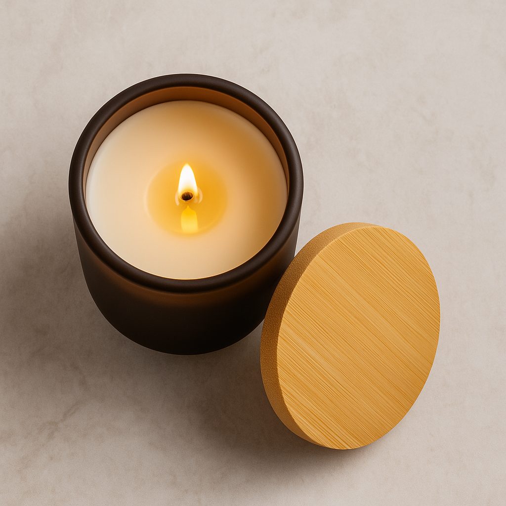 Scented Soy Candle, 14oz ("Never regret anything that made you smile." — Mark Twain)