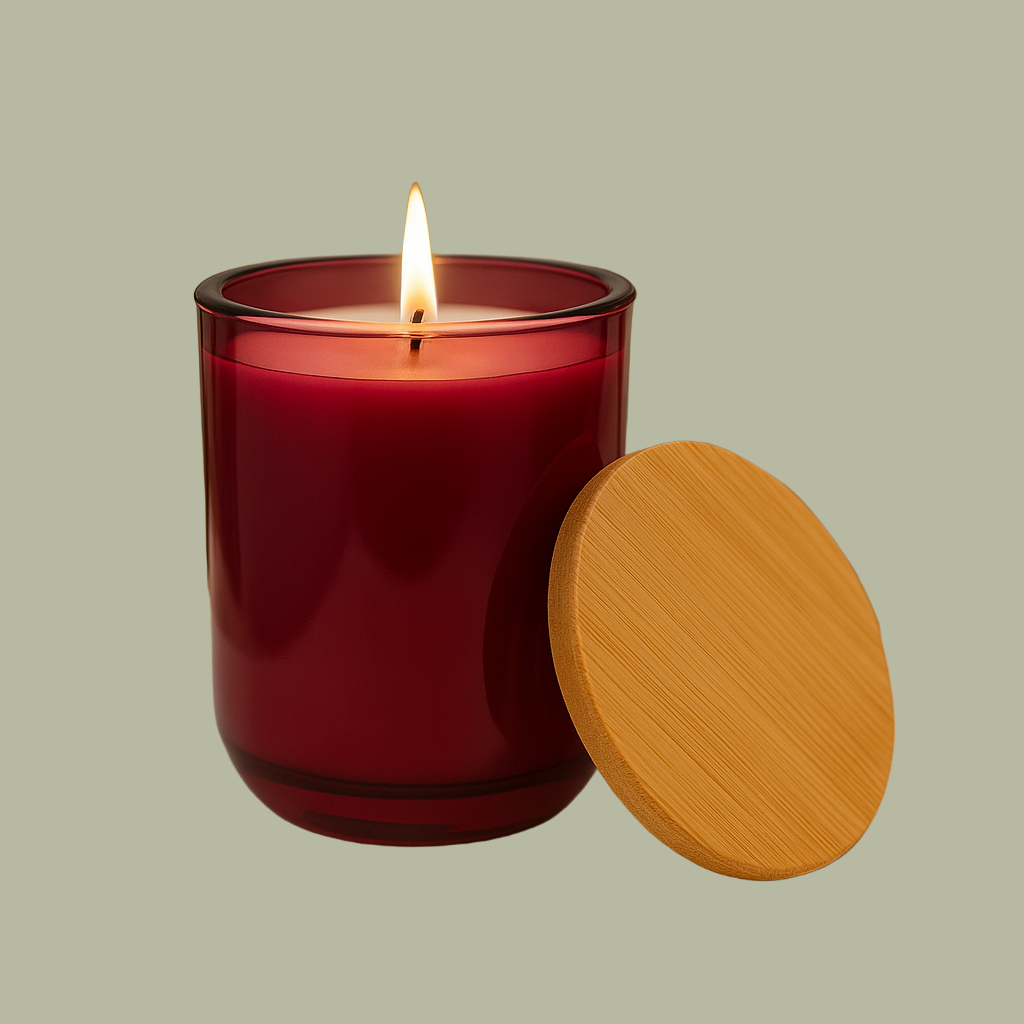 Scented Soy Candle, 14oz ("Never regret anything that made you smile." — Mark Twain)