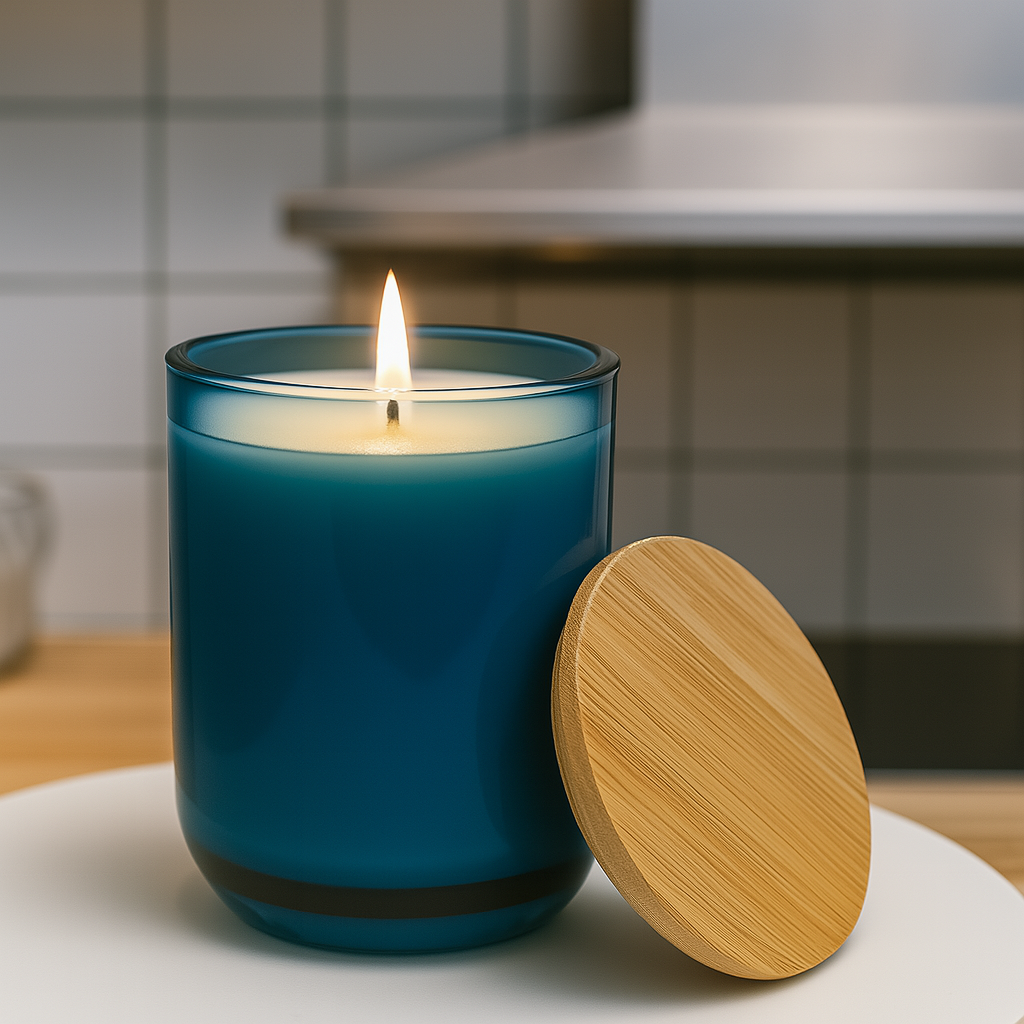 Scented Soy Candle, 14oz ("Never regret anything that made you smile." — Mark Twain)