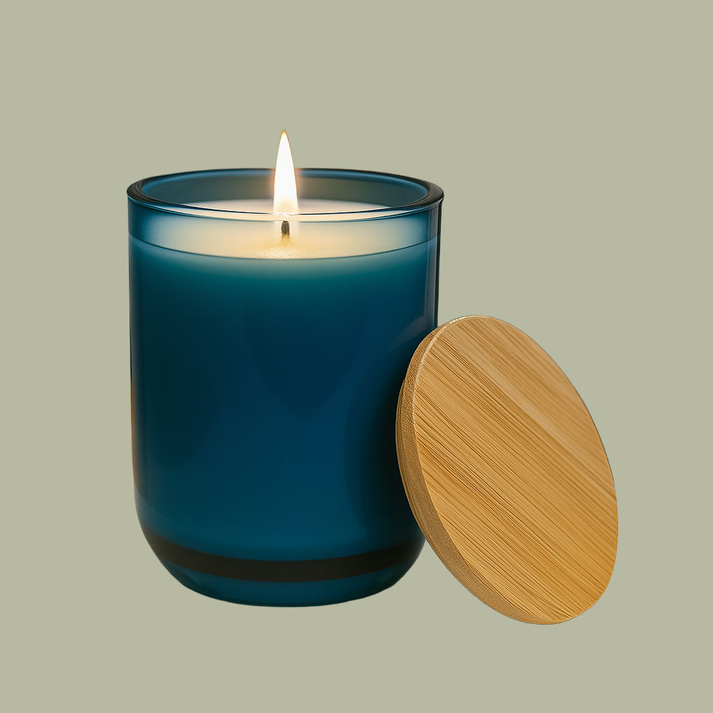 Scented Soy Candle, 14oz ("Never regret anything that made you smile." — Mark Twain)