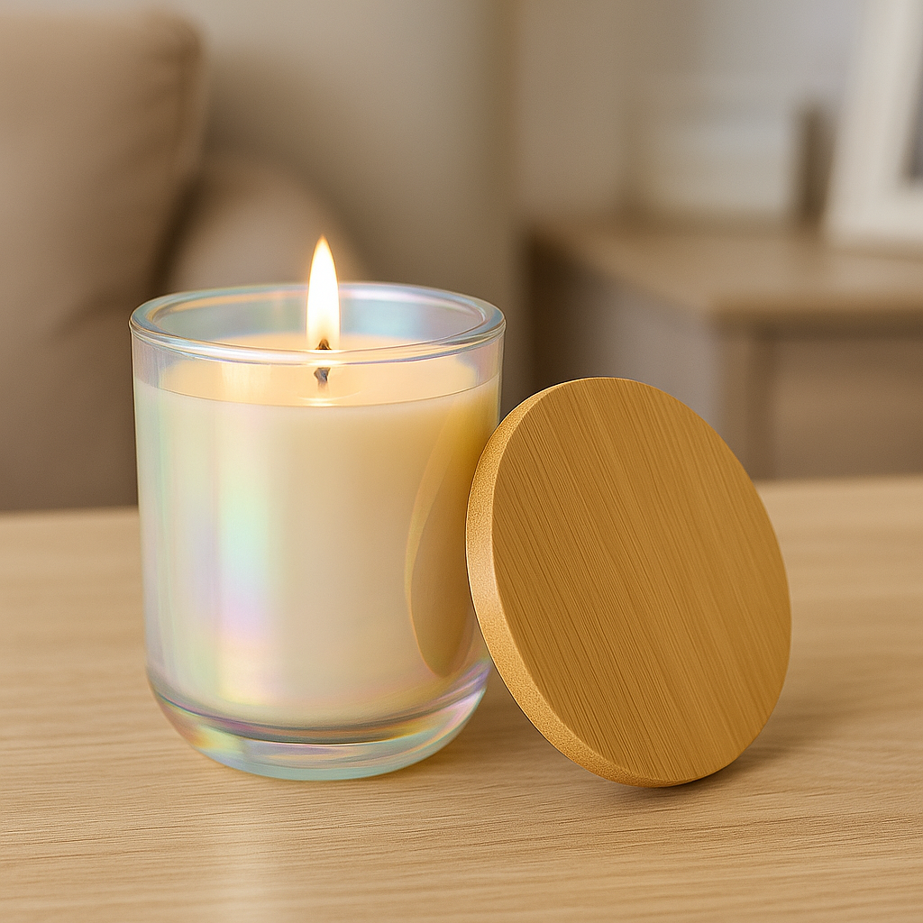 Scented Soy Candle, 14oz ("Never regret anything that made you smile." — Mark Twain)