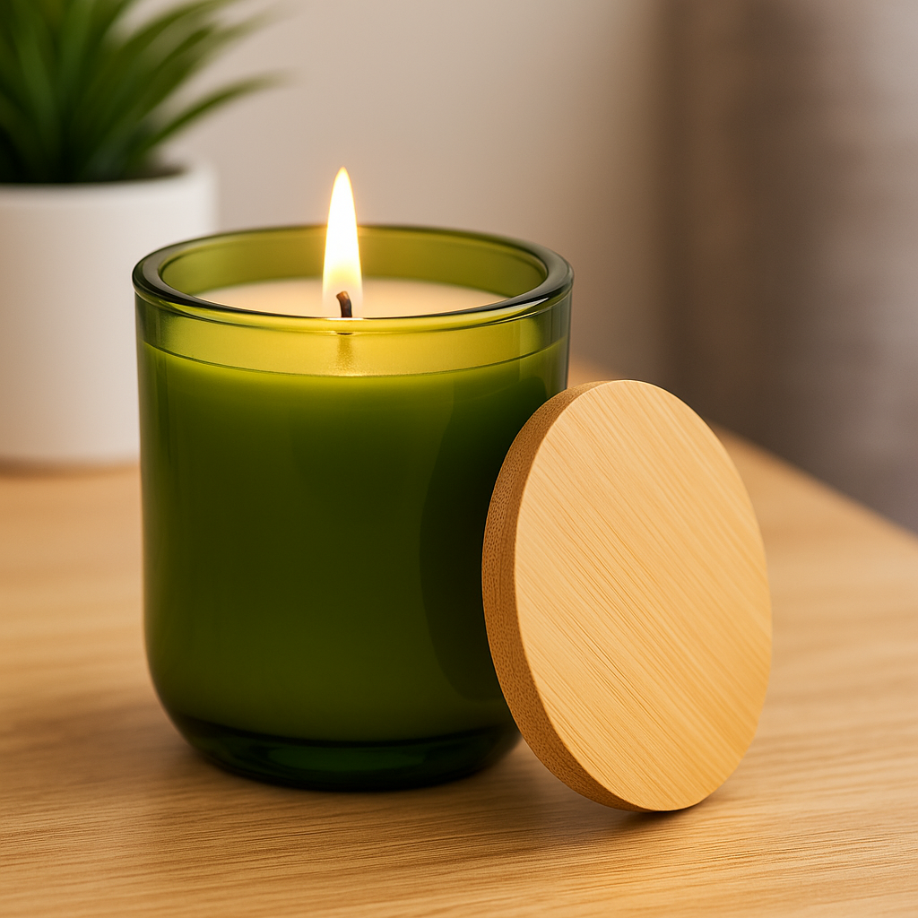 Scented Soy Candle, 14oz ("Never regret anything that made you smile." — Mark Twain)