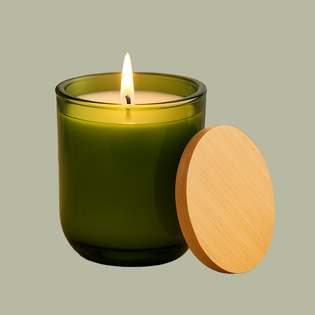 Scented Soy Candle, 14oz ("Never regret anything that made you smile." — Mark Twain)