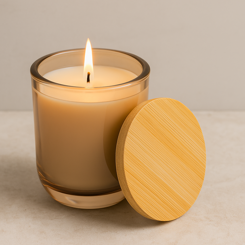 Scented Soy Candle, 14oz ("Never regret anything that made you smile." — Mark Twain)