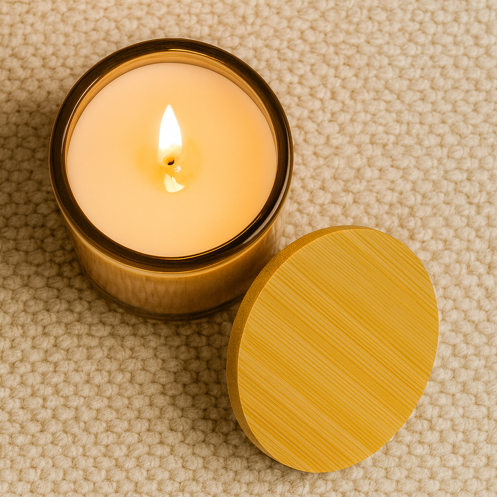 Scented Soy Candle, 14oz ("Never regret anything that made you smile." — Mark Twain)