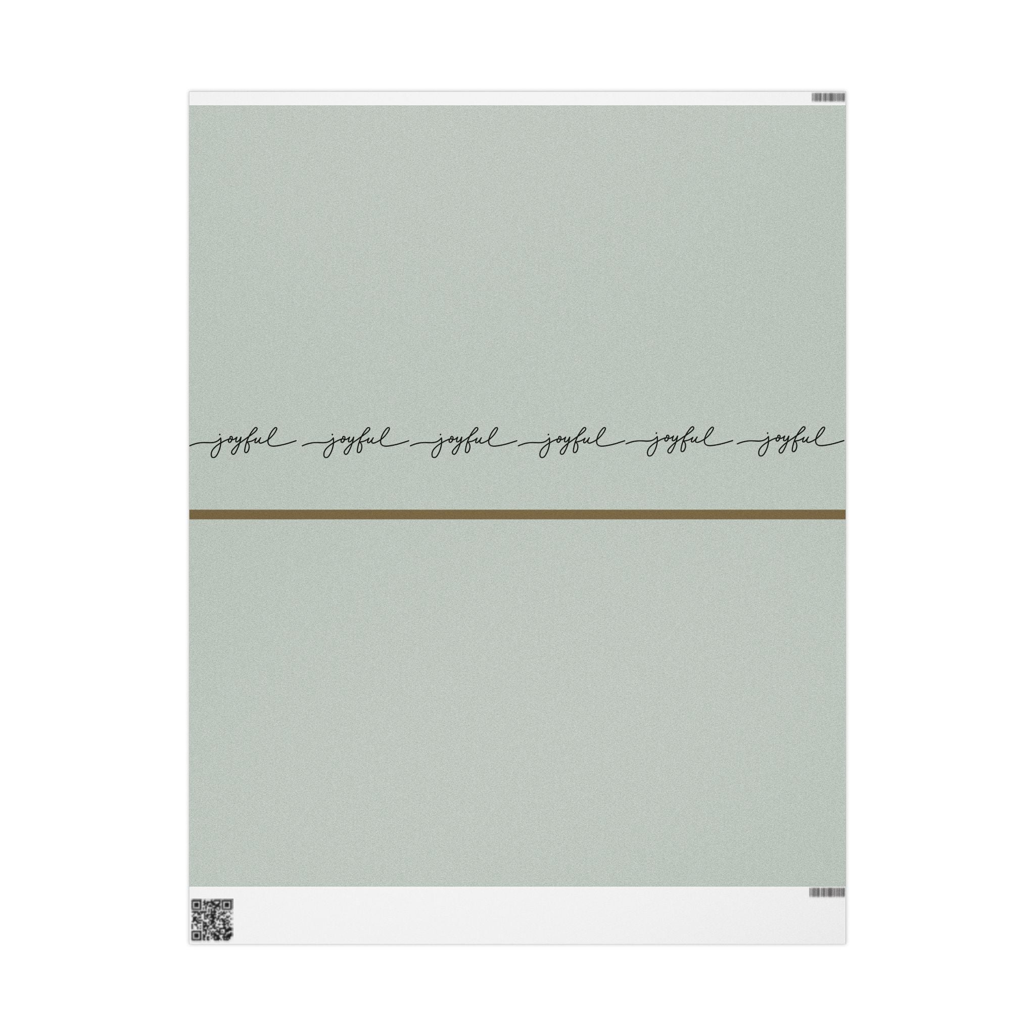 Wrapping Papers "Joyful 5"