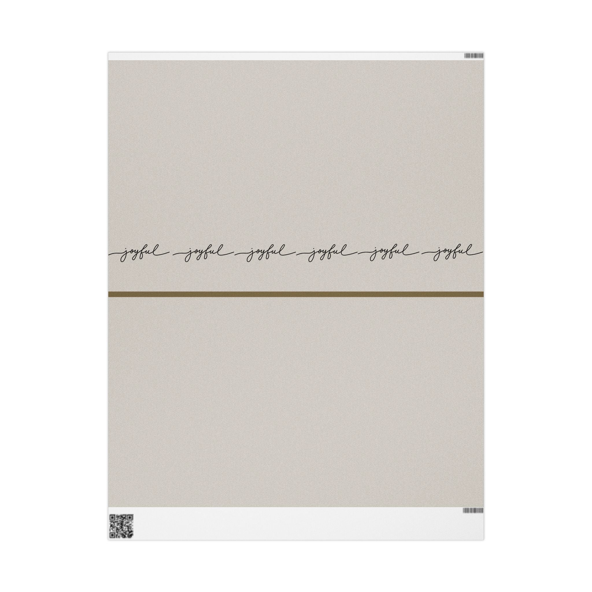 Wrapping Papers "Joyful 2"