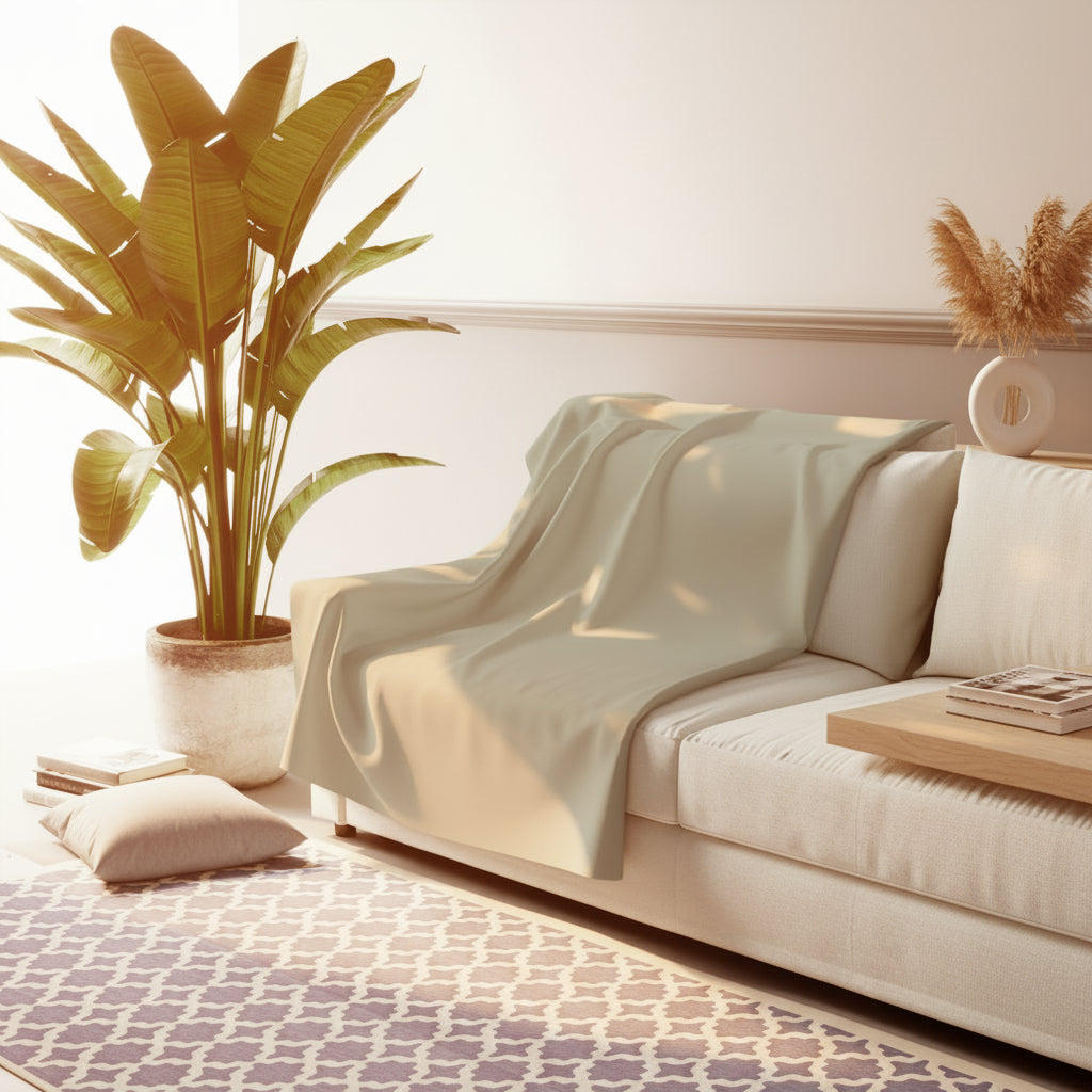 Sherpa Fleece Blanket "Sun"