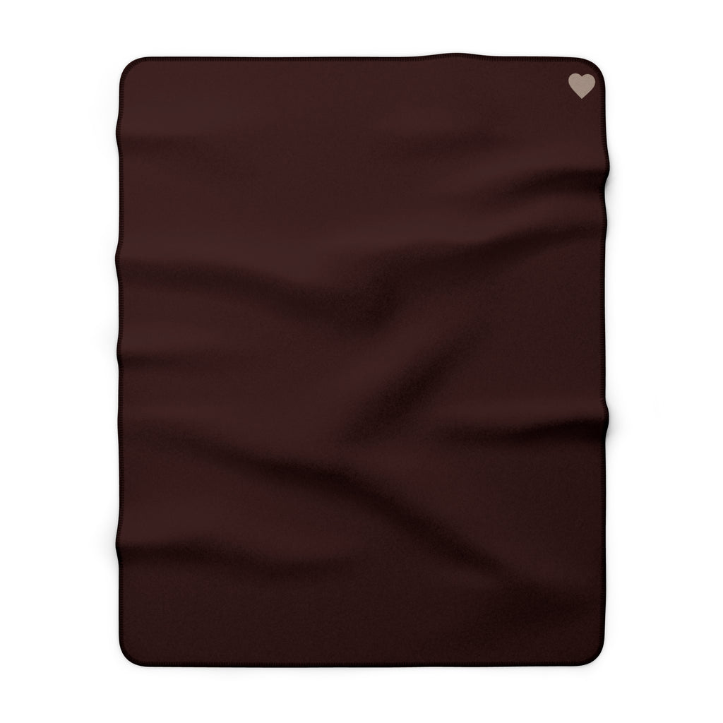 Sherpa Fleece Blanket "Heart"