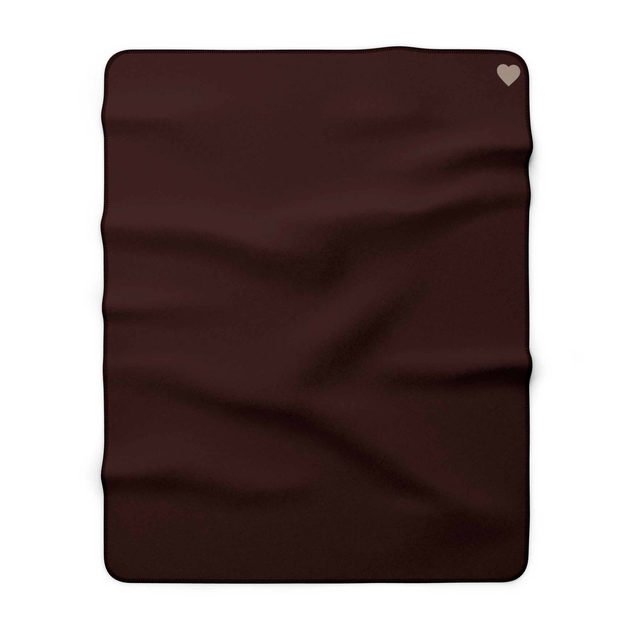 Sherpa Fleece Blanket "Heart"